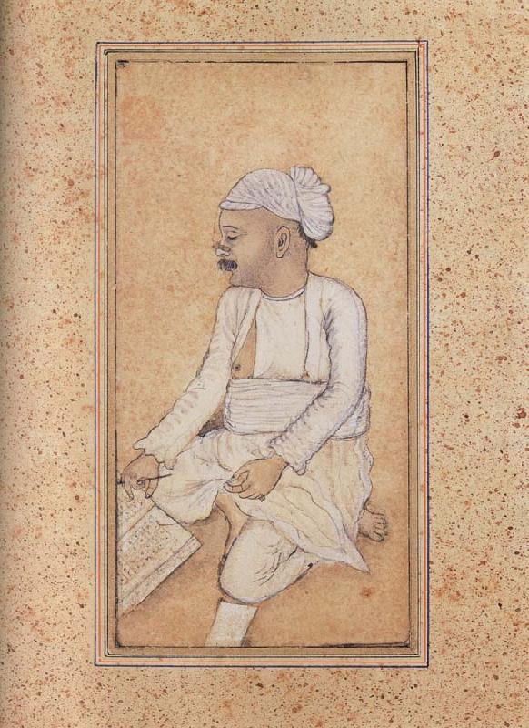 A Portrait of Mohan Lal Diwan of William Fraser, unknow artist